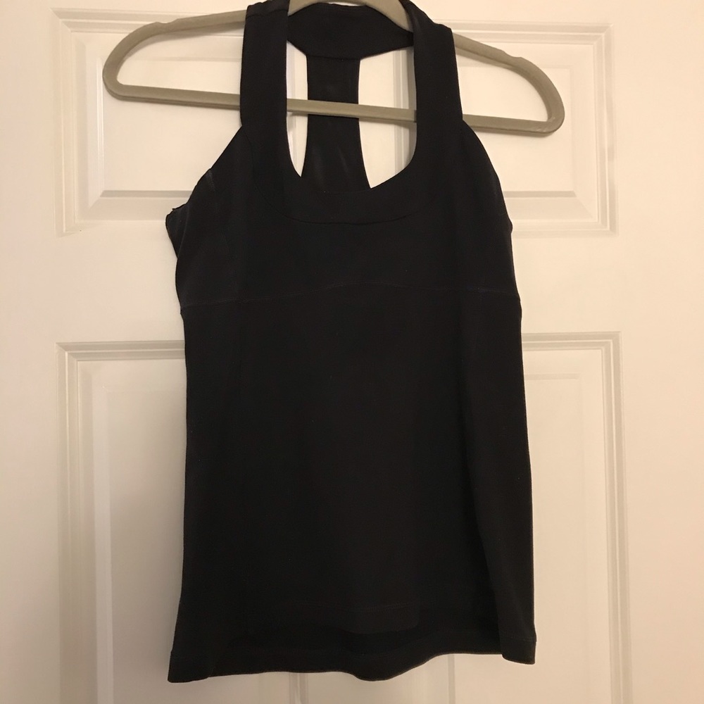 Lululemon racer back workout top.